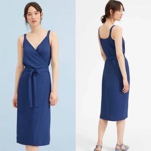 Everlane Japanese Goweave wrap dress